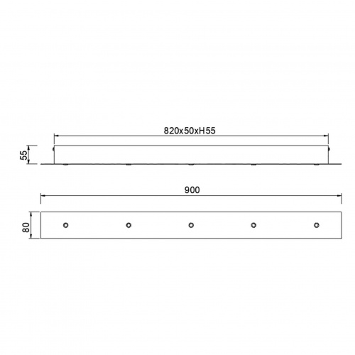 9383 Основание потолочное 5L MODULAR LIGHT FLORONES